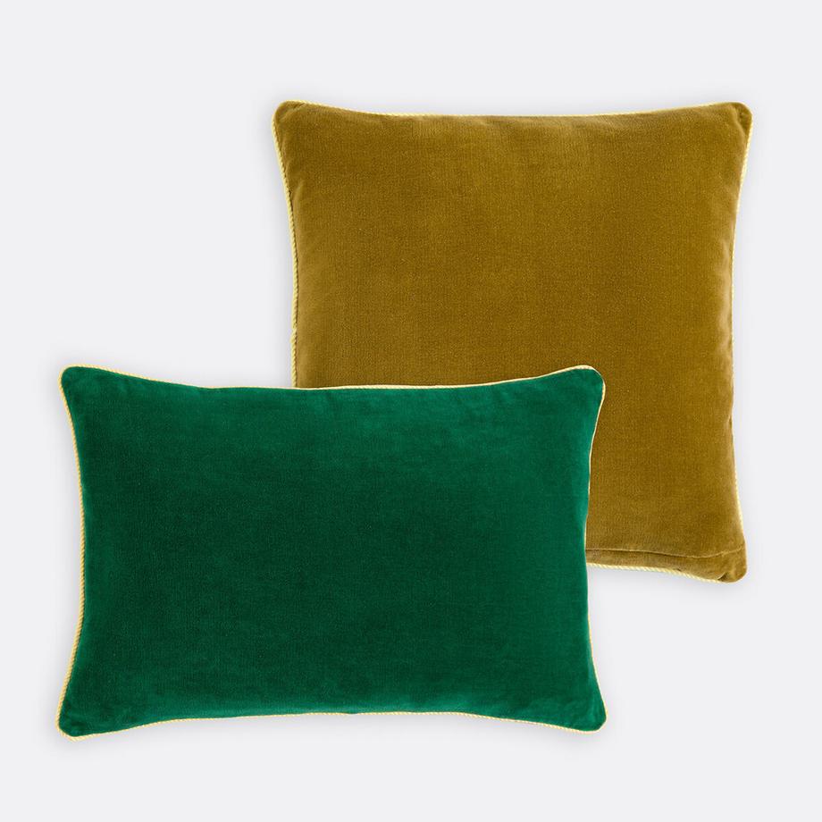 La Redoute Intérieurs Housse de coussin bicolore carrée 50x50 cm  