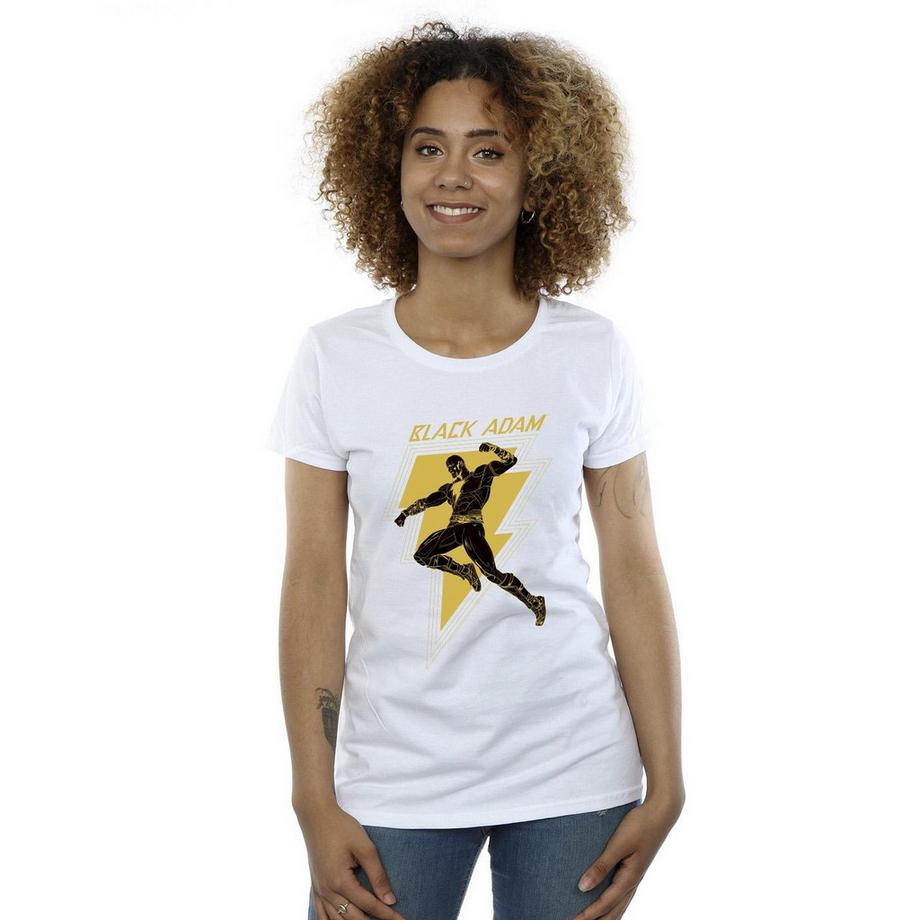 DC COMICS Black Adam Lightning Bolt T-Shirt  
