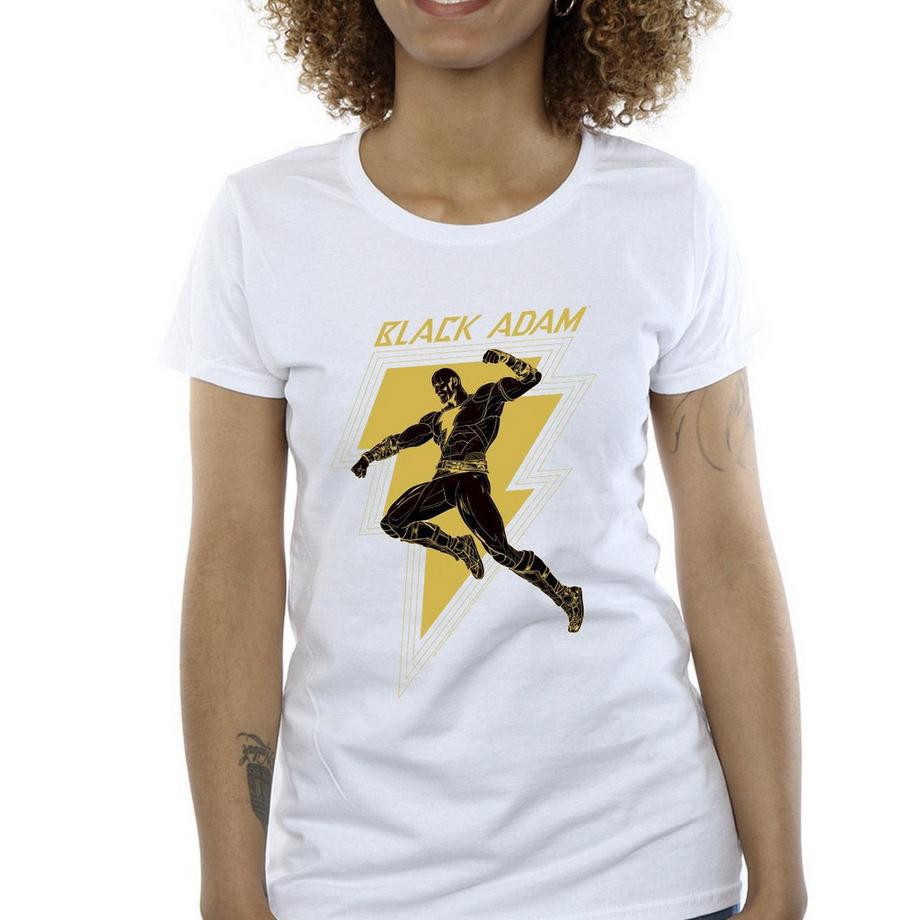DC COMICS Black Adam Lightning Bolt T-Shirt  