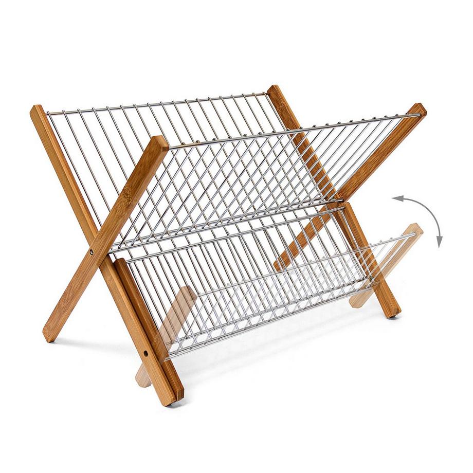 B2X Supporto per scarico CROSS in bambù e metallo  