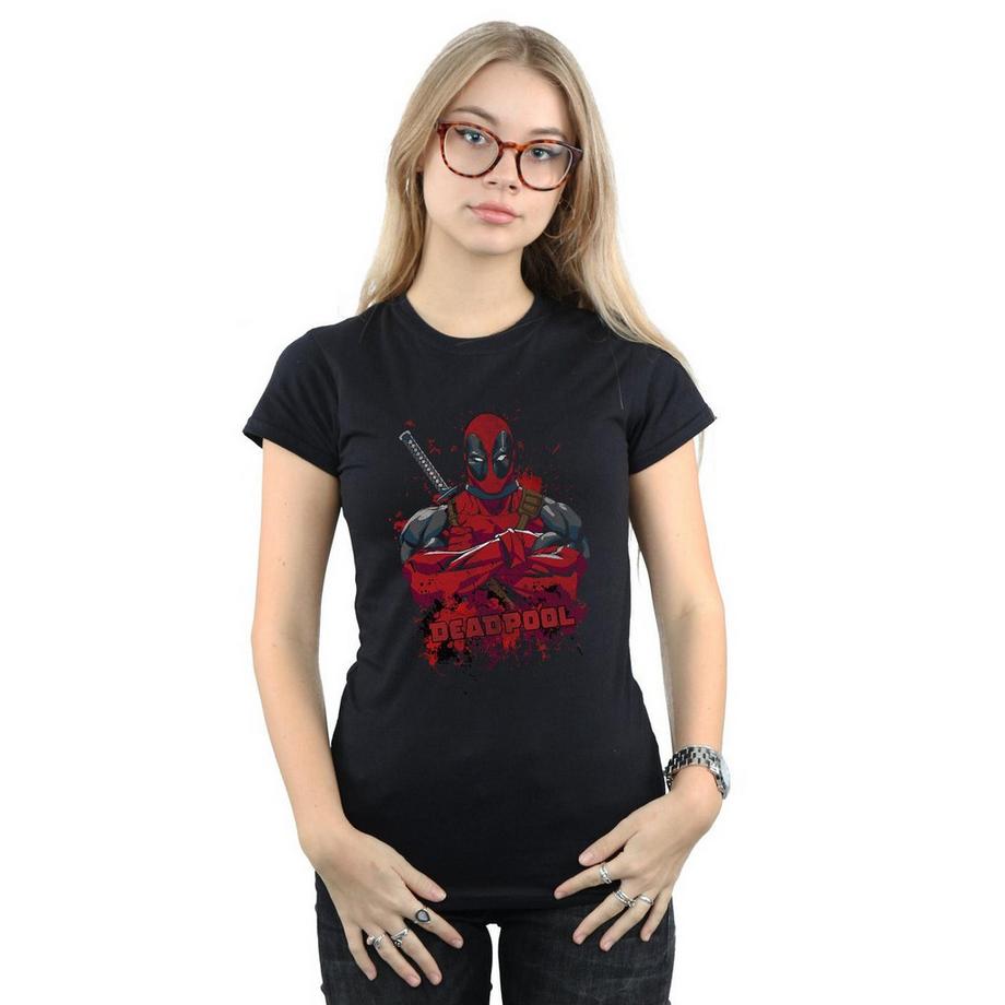 MARVEL Deadpool Grafikdruck T-Shirt  