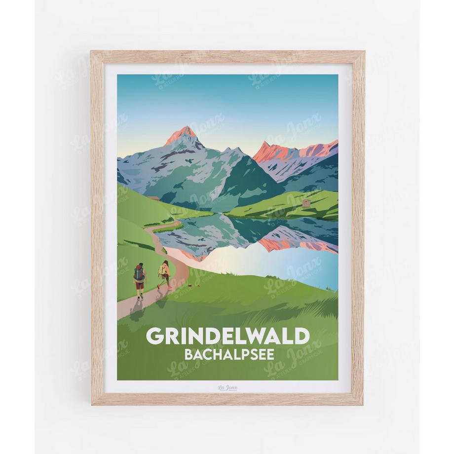 Affiche de Grindelwald - Bachalpsee