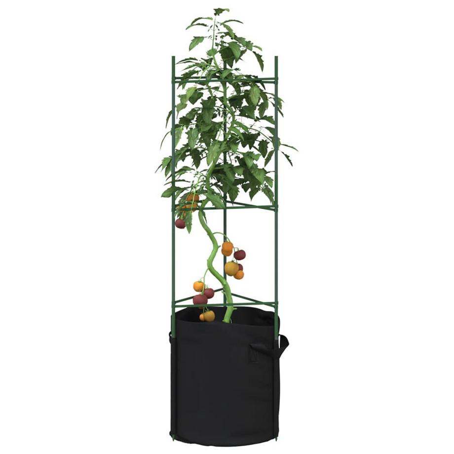 VidaXL sostegno per pomodori Acciaio  