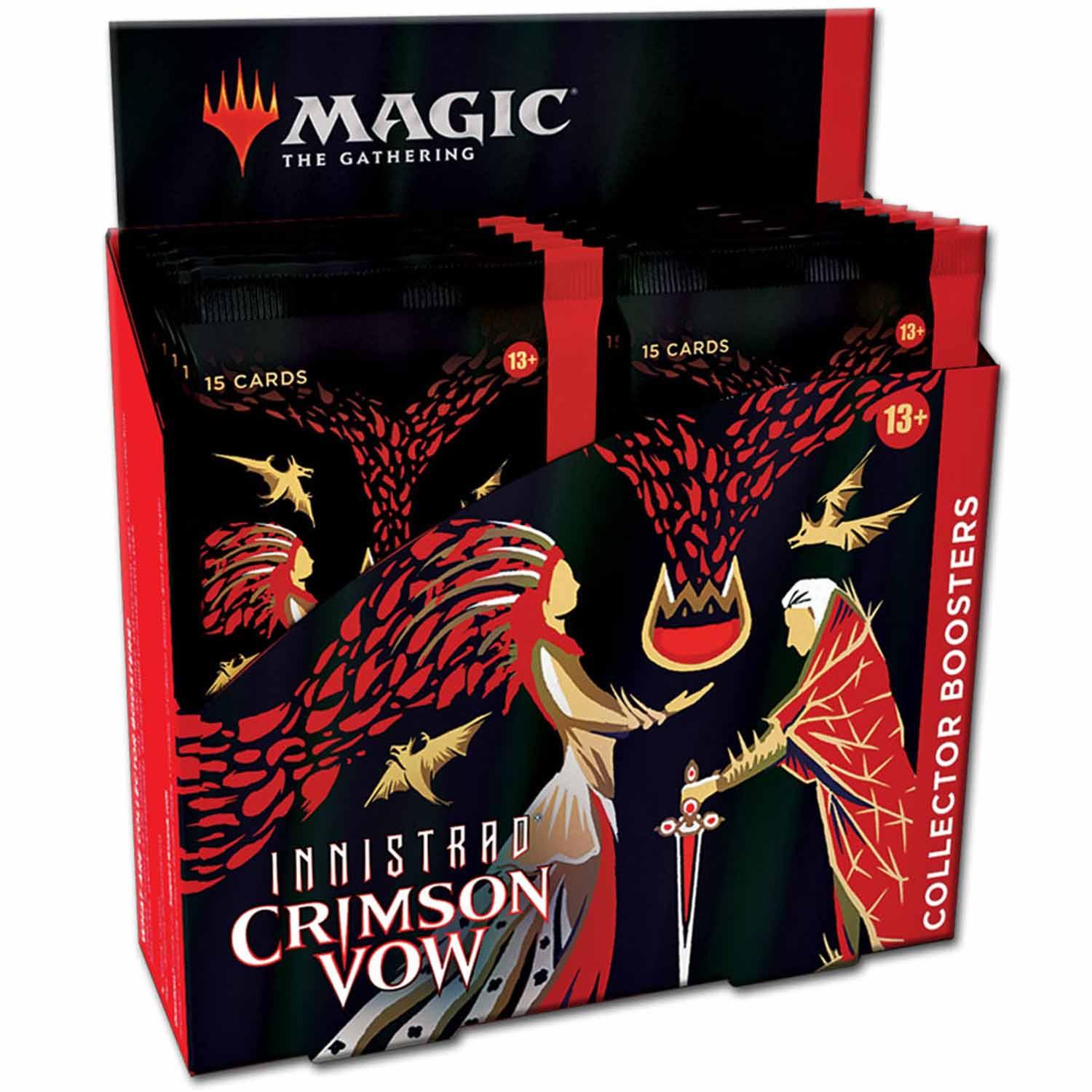 Wizards of the Coast  Innistrad Crimson Vow Collector Booster Box - Magic the Gathering - EN 