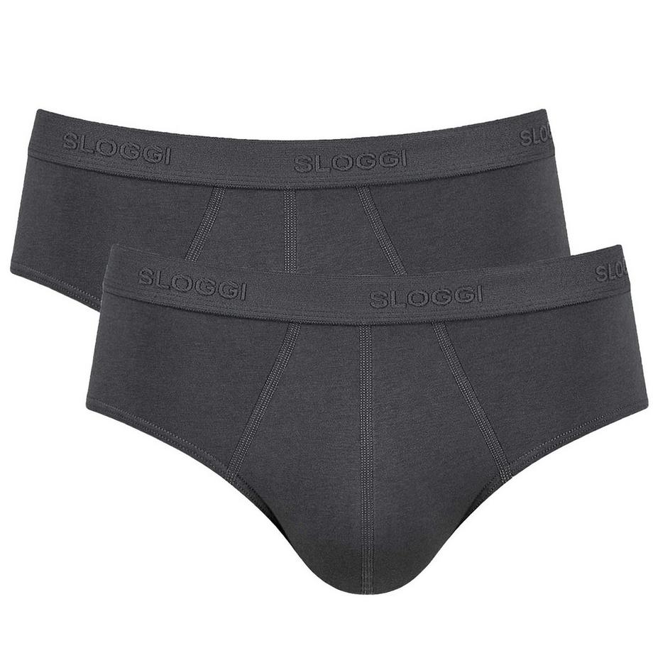 Scivolone Uomini Confezione da 2 Aderente alla figura-Basic Midi