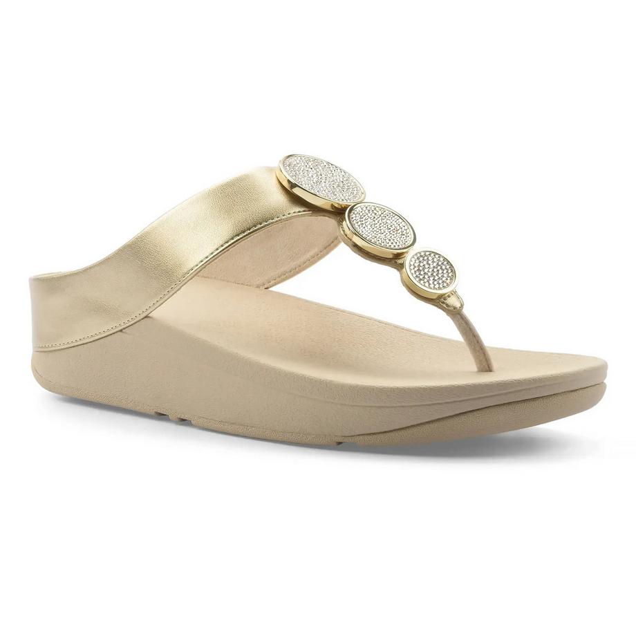 HALO BEAD-CIRCLE METALLIC TOE-POST