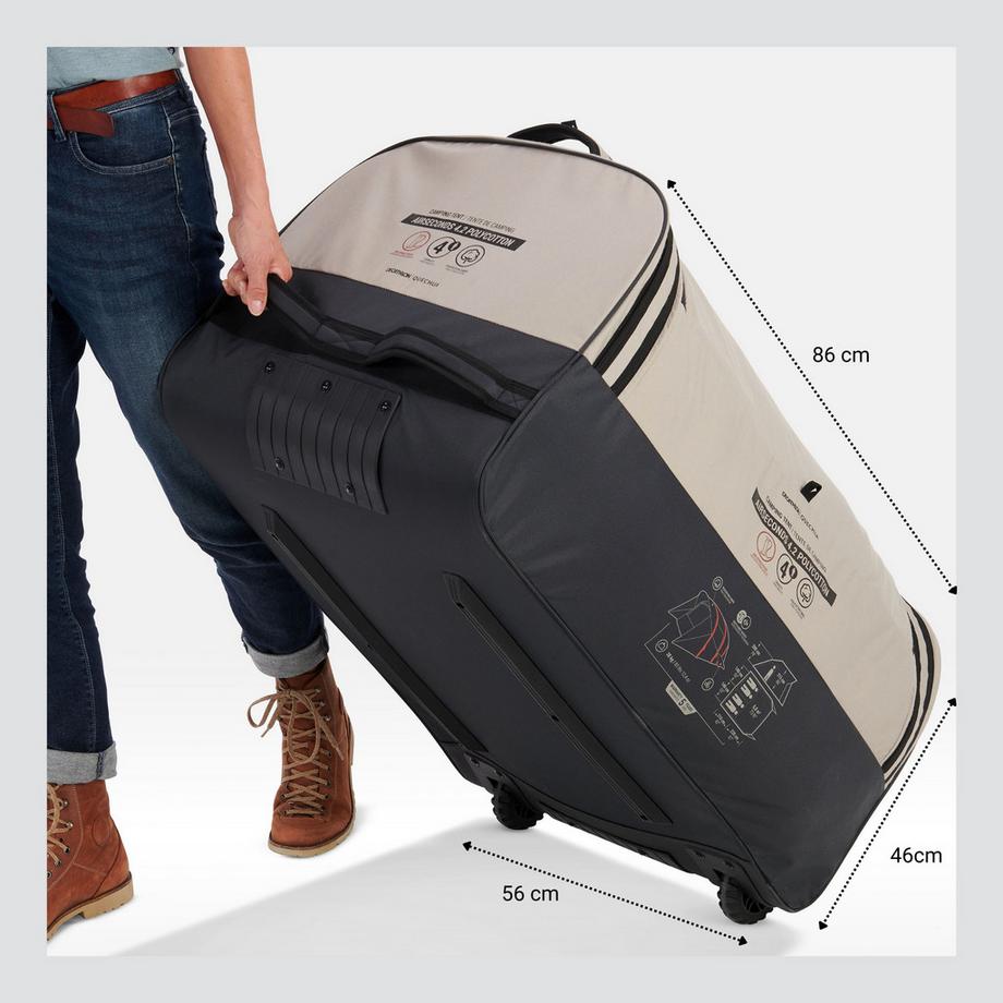 QUECHUA  Zelt - AirSeconds 4 2 Polycoton 