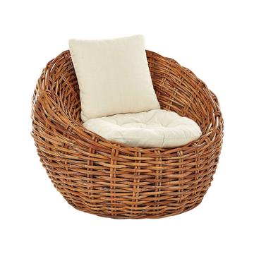 Sedia da giardino en Rattan Boho LERICI