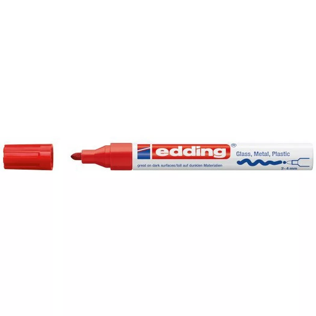 EDDING Paintmarker 750 2-4mm 750-2 CREA rot