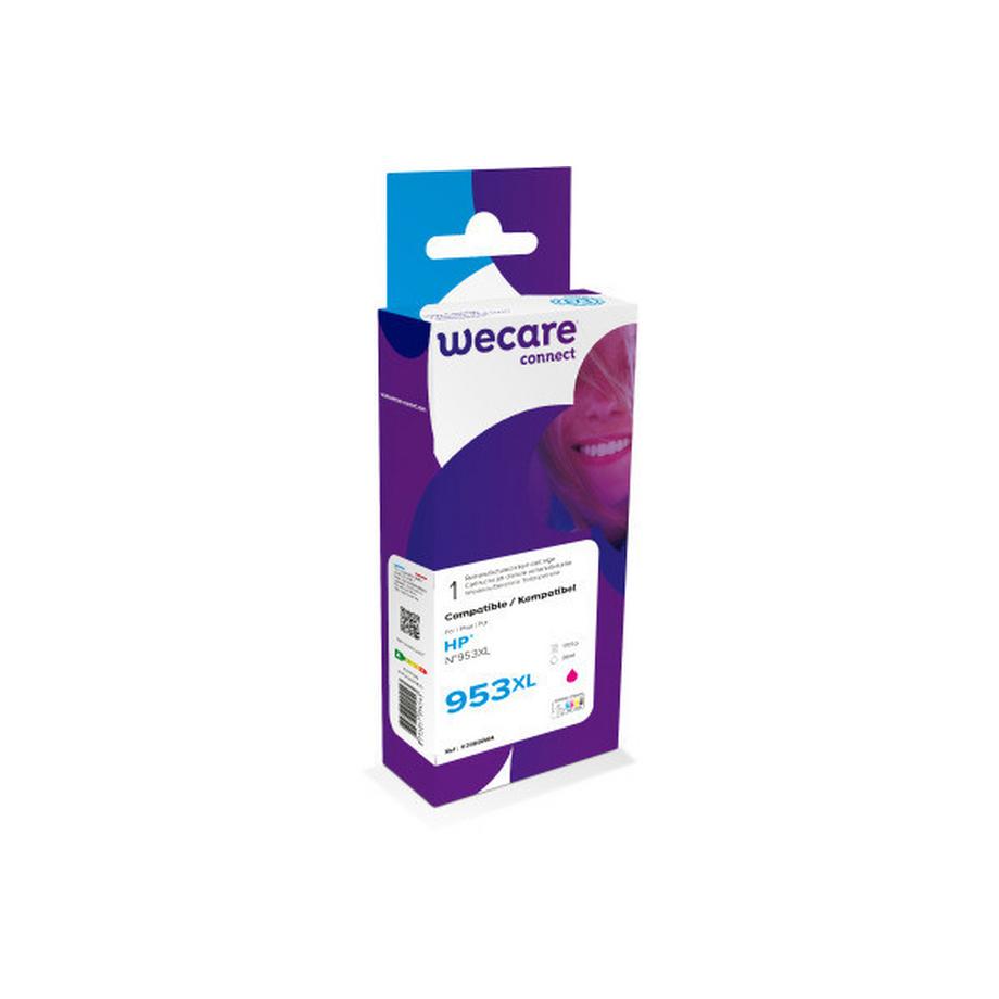 WECARE Tinte 953XL rebuilt magenta F6U17AEWE z.HP OJ Pro 8710 26ml
