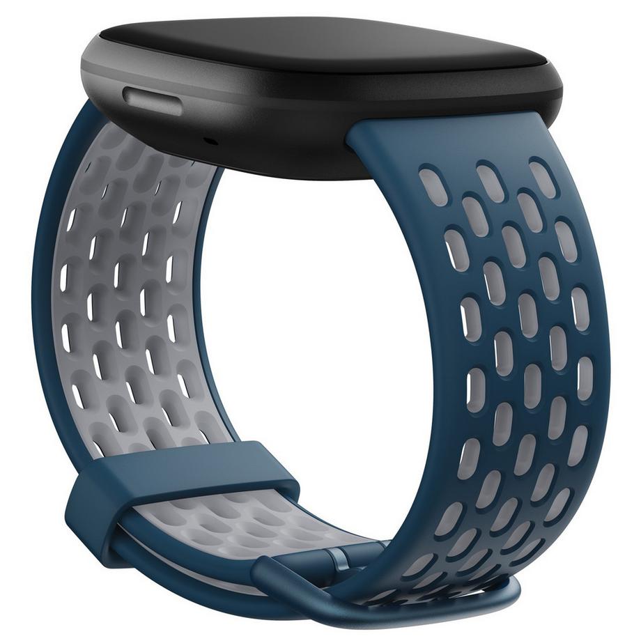 fitbit  Versa 3/4,Sense/2 SportBand Saphir/F.Grau L 