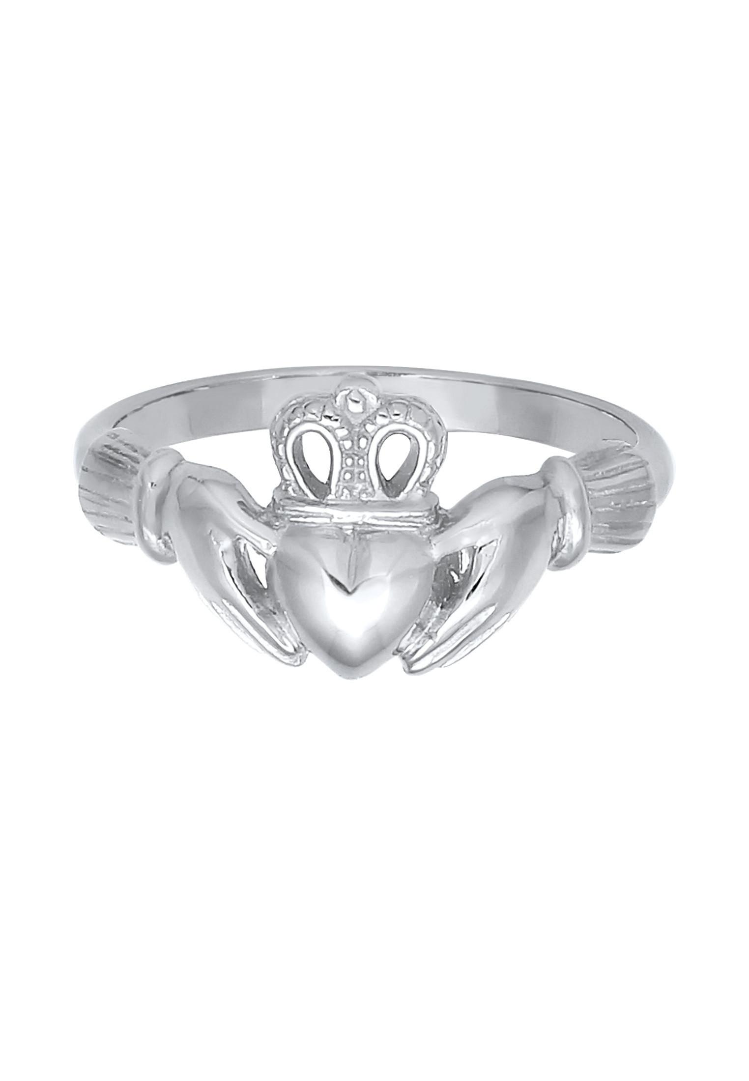 Elli  Ring Claddagh Herz Krone Königlich 