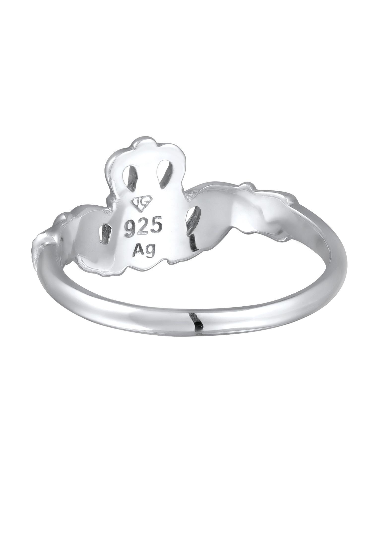 Elli  Bague Femmes Claddagh Coeur Couronne 