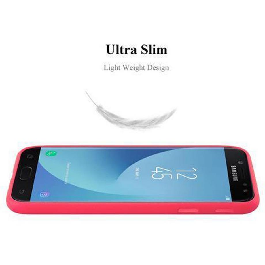 Cadorabo  Housse compatible avec Samsung Galaxy J7 2017 - Coque de protection en silicone TPU flexible 