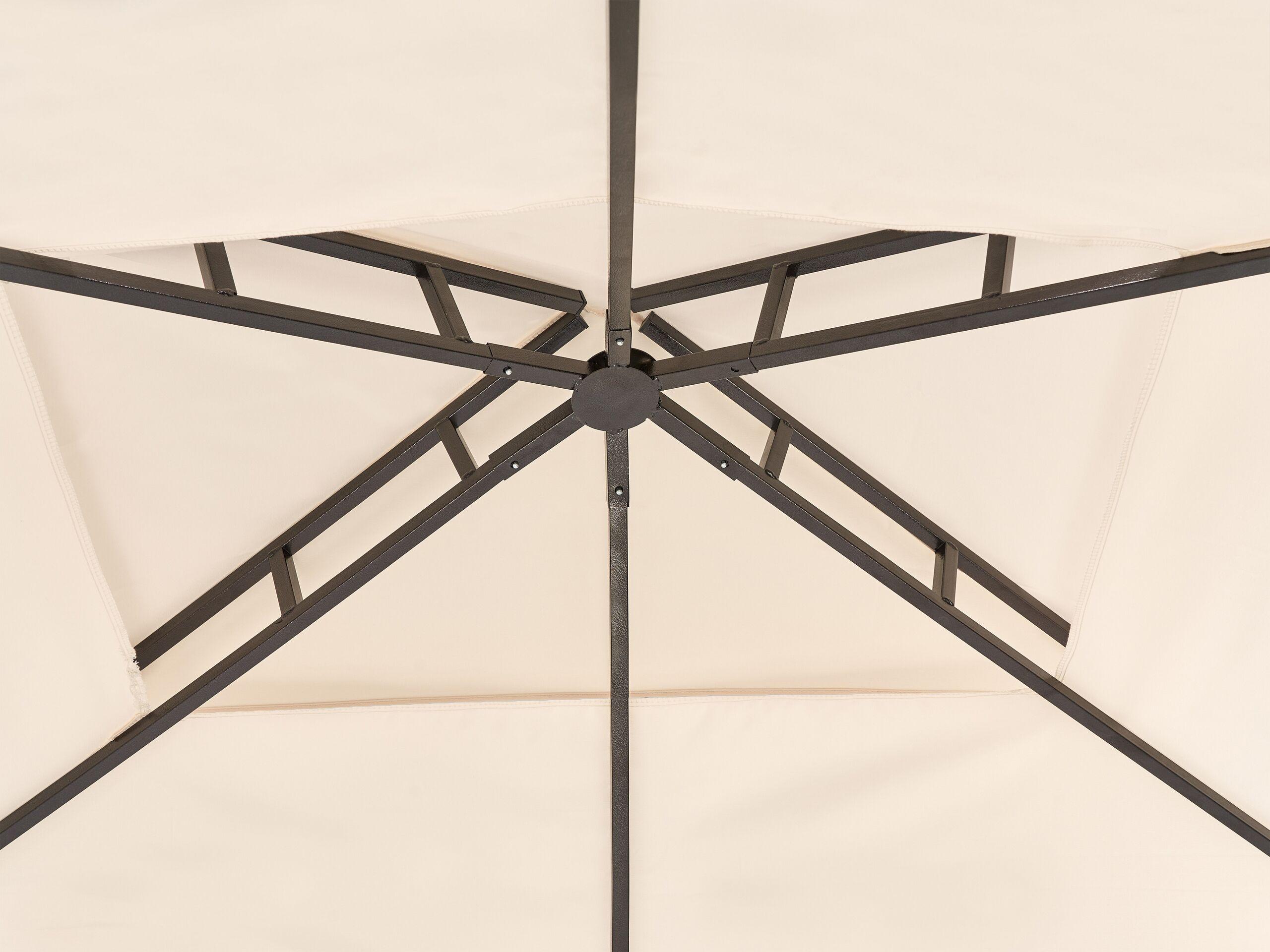 Beliani Pavillon aus Stahl Klassisch NARO  