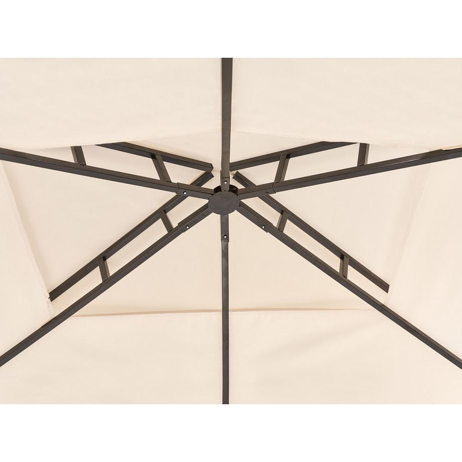 Beliani Gazebo en Acciaio Classico NARO  