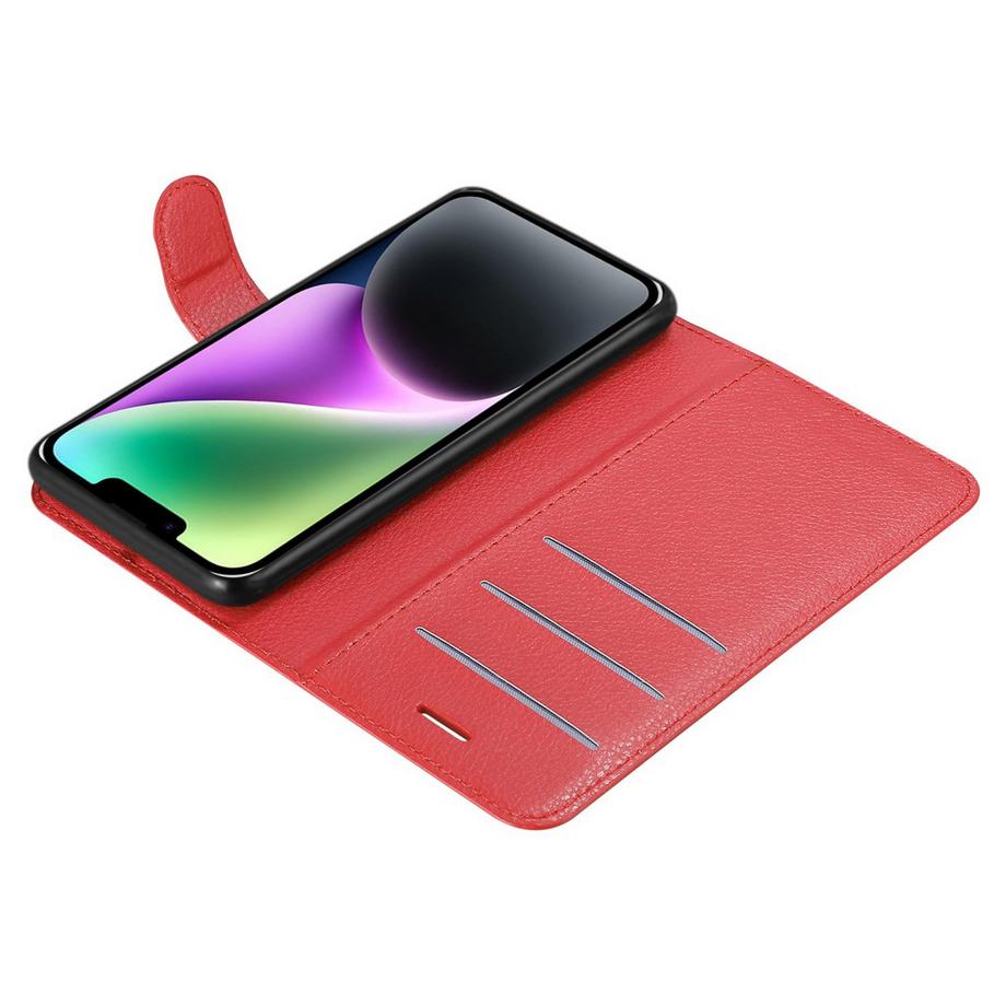 Cadorabo  Hülle für Apple iPhone 14 PLUS Standfunktion, Kartenfach 