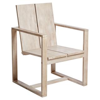 Beliani Lot de 2 chaises de jardin avec coussins en Acacia Rustique AZZANELLO  