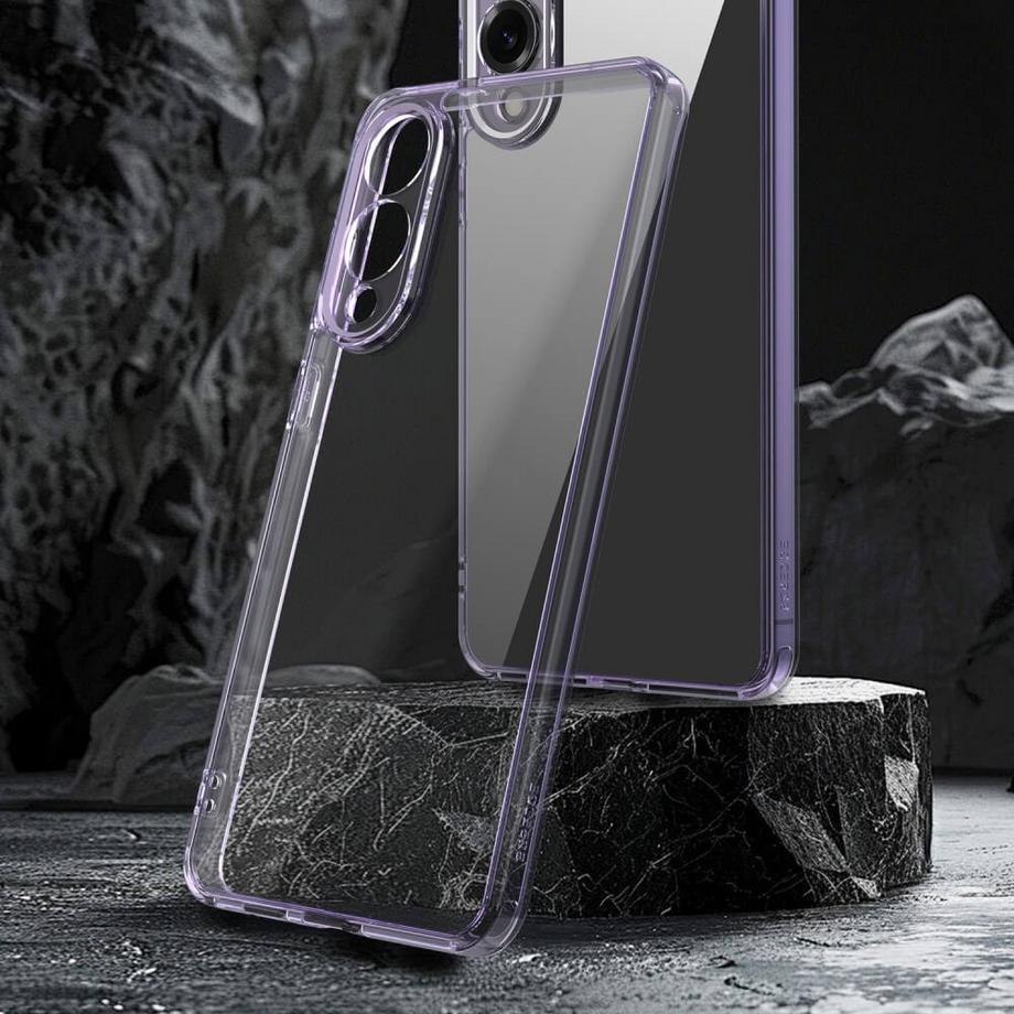 Cover-Discount  Galaxy S25 Edge - Custodia in acrilico con protezione della camera 