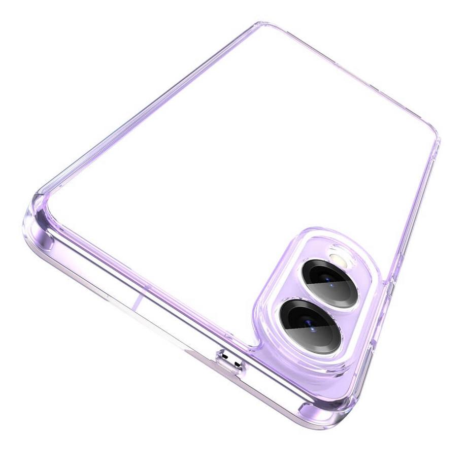 Cover-Discount  Galaxy S25 Edge - Custodia in acrilico con protezione della camera 