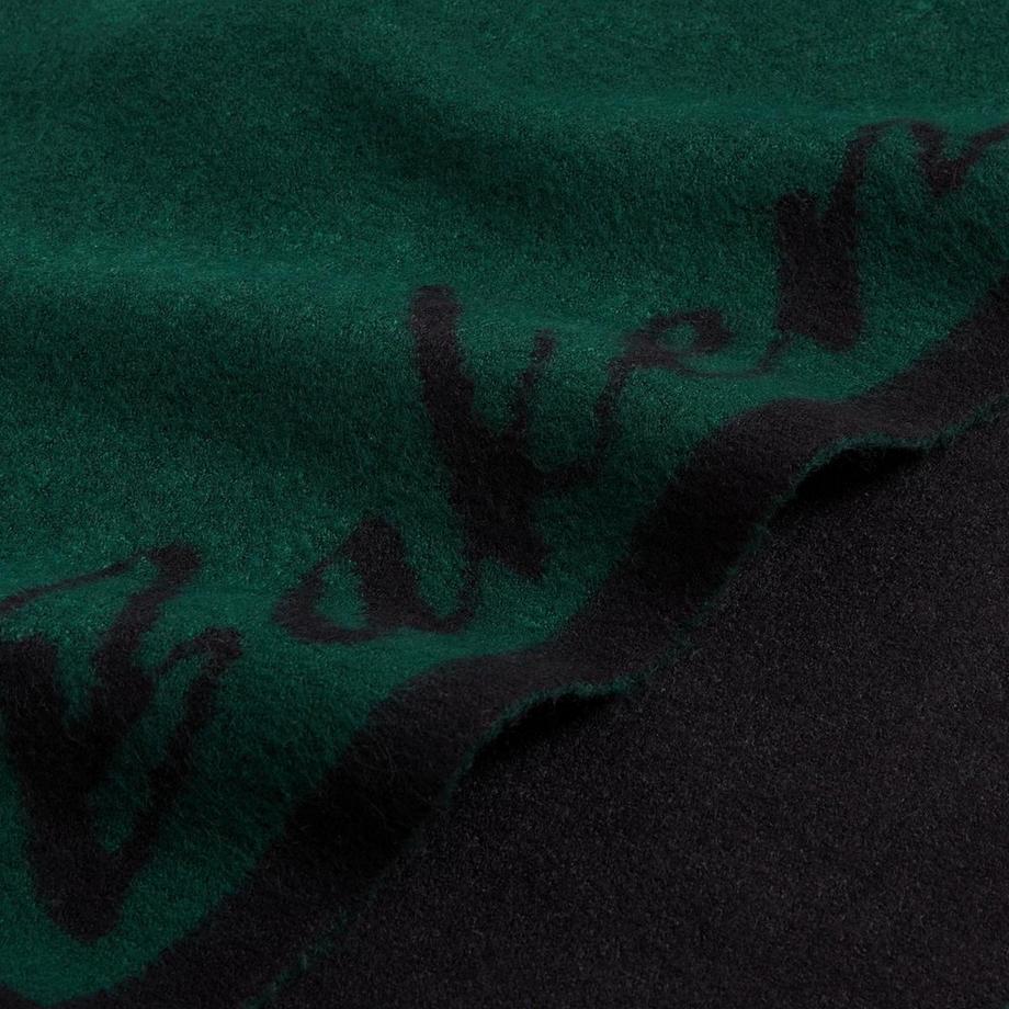 TED BAKER  Sciarpa Scrittura Lavorato A Maglia Reversibile 