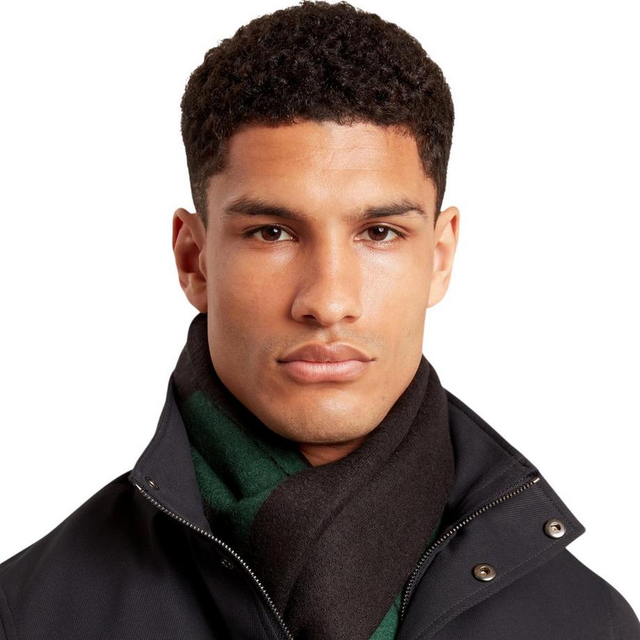 TED BAKER  Sciarpa Scrittura Lavorato A Maglia Reversibile 