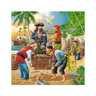 Ravensburger  Puzzle Abenteuer auf hoher See (3x49) 