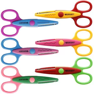 WESTCOTT Kreativscheren-Set 14cm E-42515 00 farbig ass.