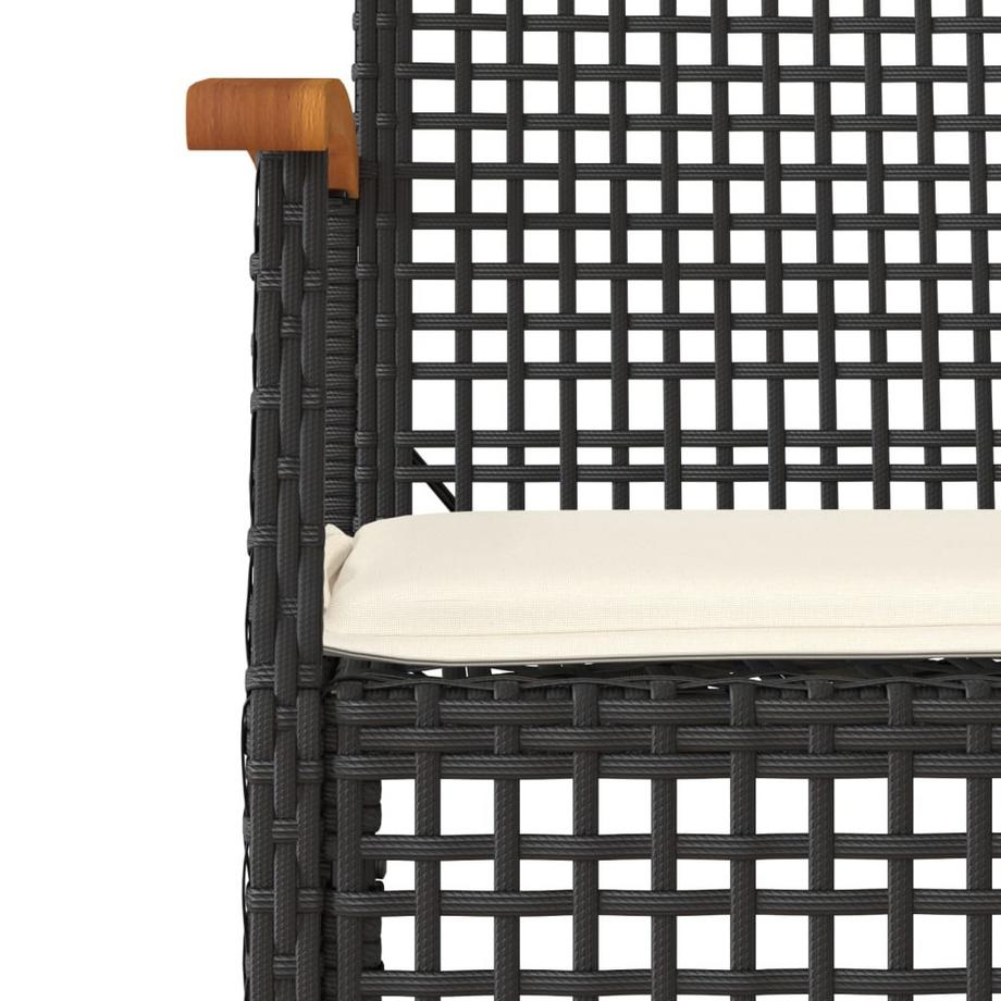 VidaXL set da pranzo da giardino Polirattan  