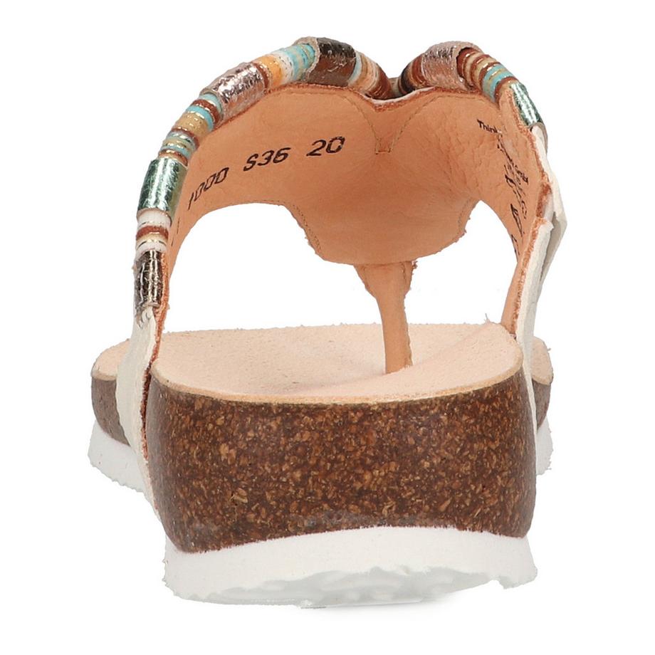 Think Zehensteg Sandalen  