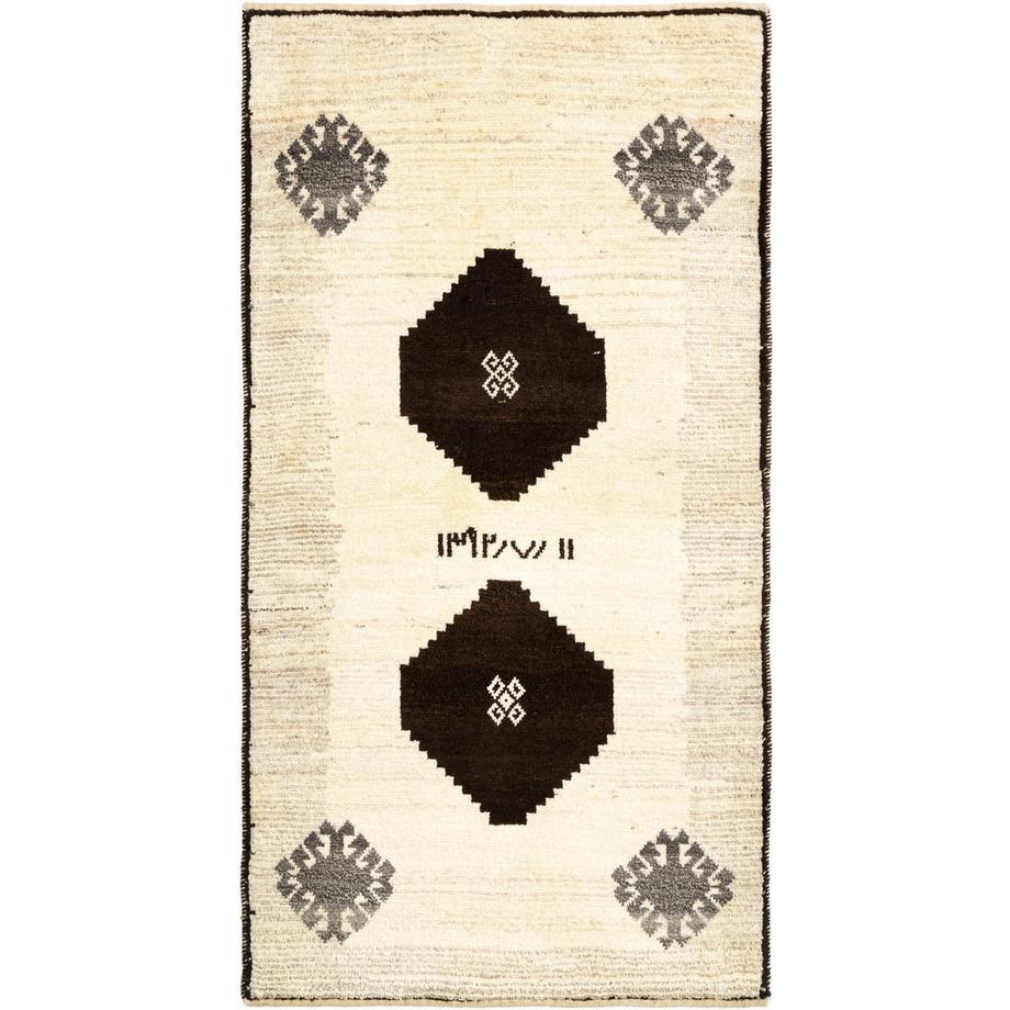 VIDAL Handgemachter Teppich Gabbeh  