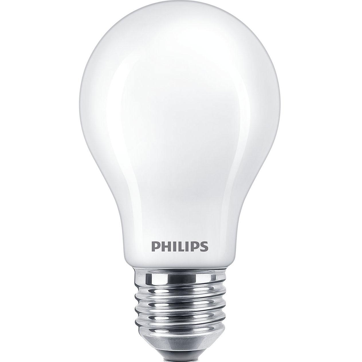 PHILIPS LED E27 Normal 40W Givre Gradable WarmGl 470lm  