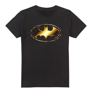BATMAN T-Shirt Logo Oro  