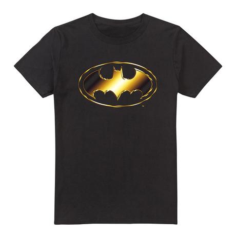 BATMAN T-Shirt Logo Oro  