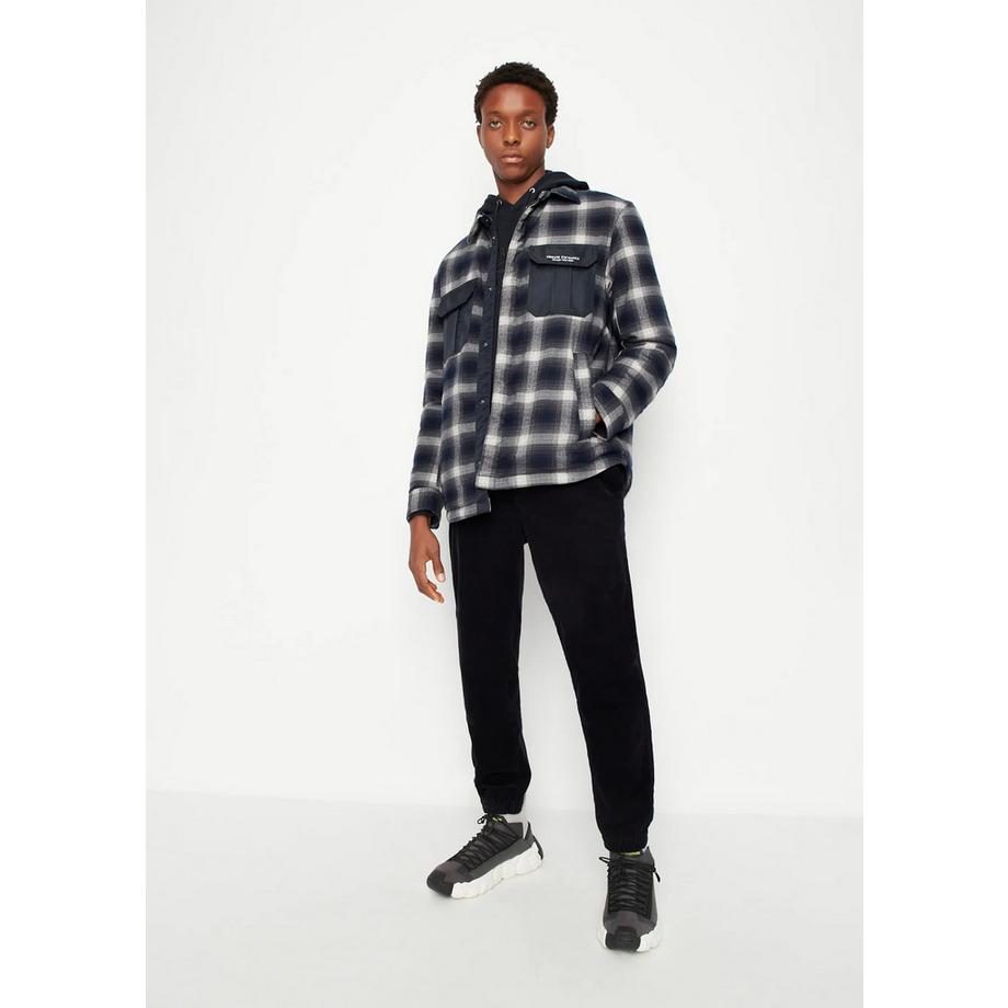 Armani Exchange Camicia Giacca a Quadri  