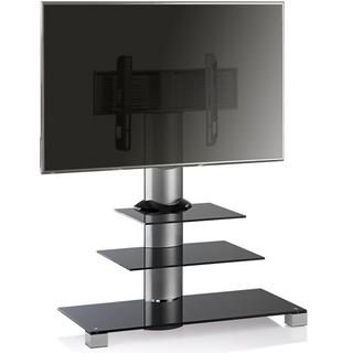 VCM Universal TV VESA Standfuß Ständer Fernseh Rack Alu Glas Amalo Maxi  