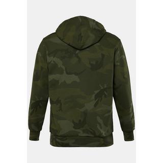 JP1880  Sweat à capuche, effet camouflage, jusqu'au 8 XL 