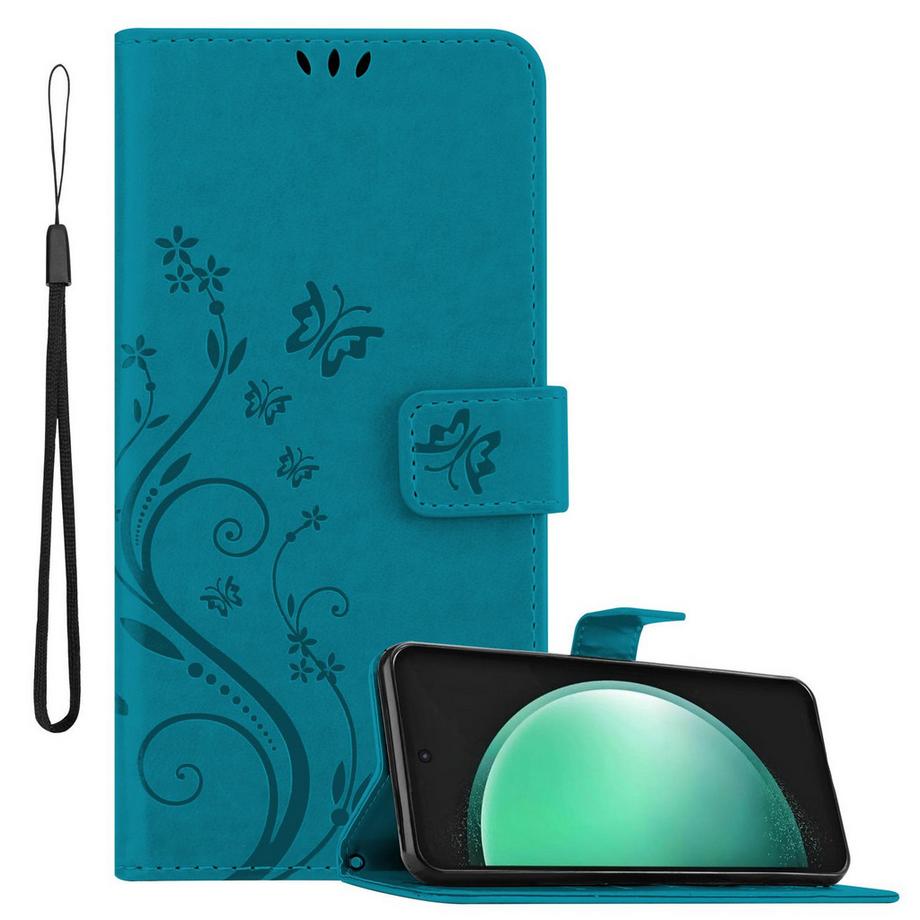 Samsung Galaxy S24 FE Hülle mit Blumen Muster