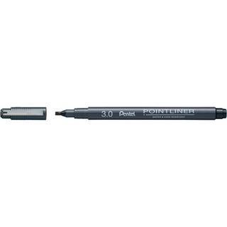Pentel  Pentel S20P-C30A stylo à bille Noir Fin 1 pièce(s) 