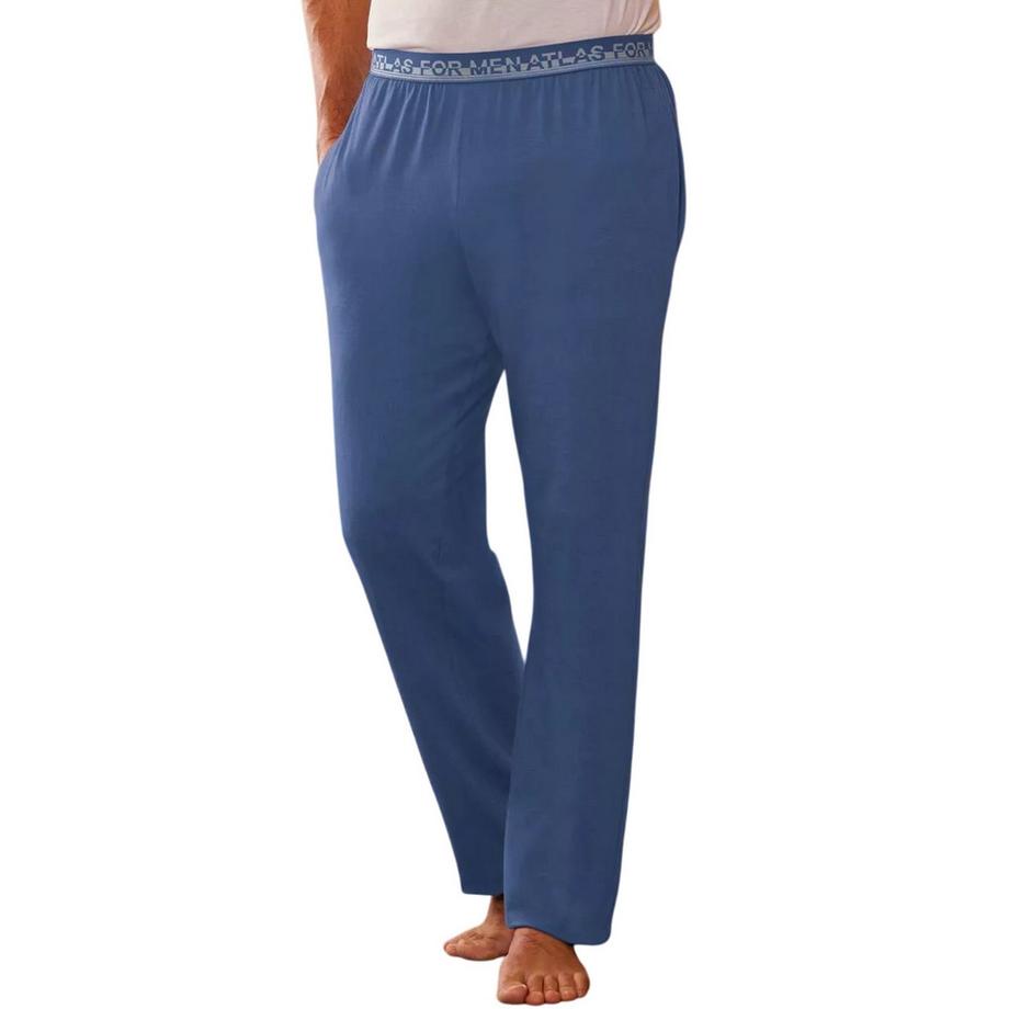 Atlas For Men Pantaloni da casa con vita elastica  