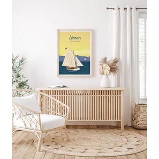 La-Jonx Léman - Jour de vent - Poster  