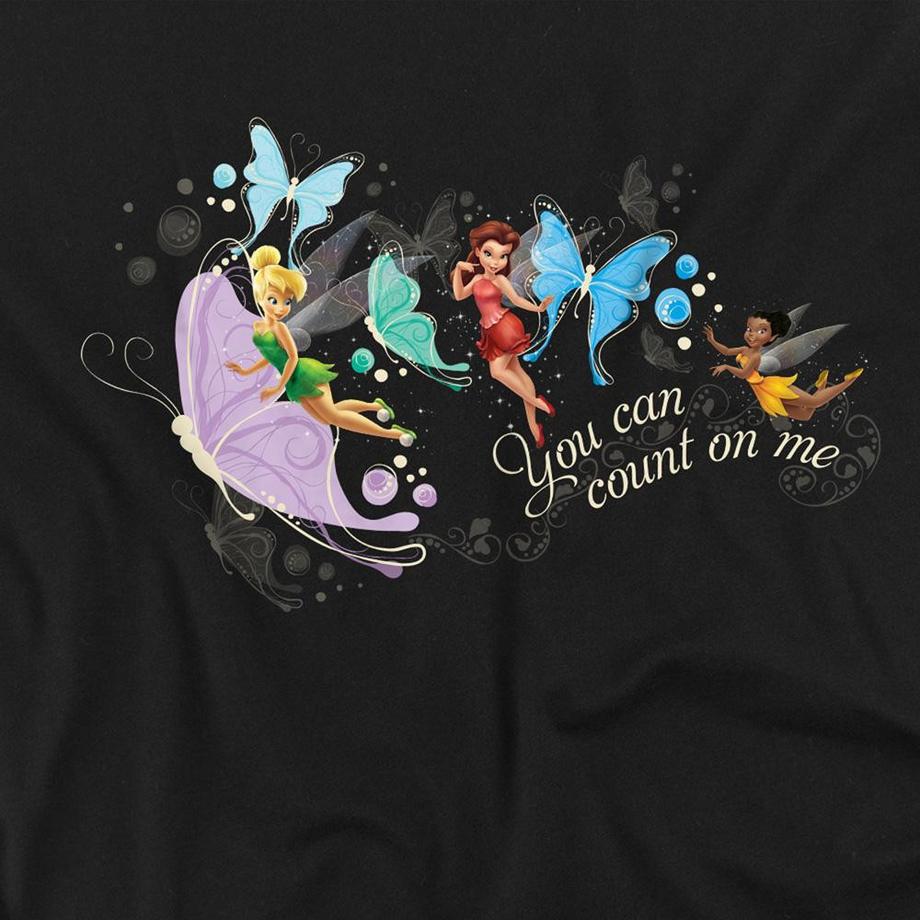Disney  You Can Count On Me Maglietta Campanellino E Rosetta 