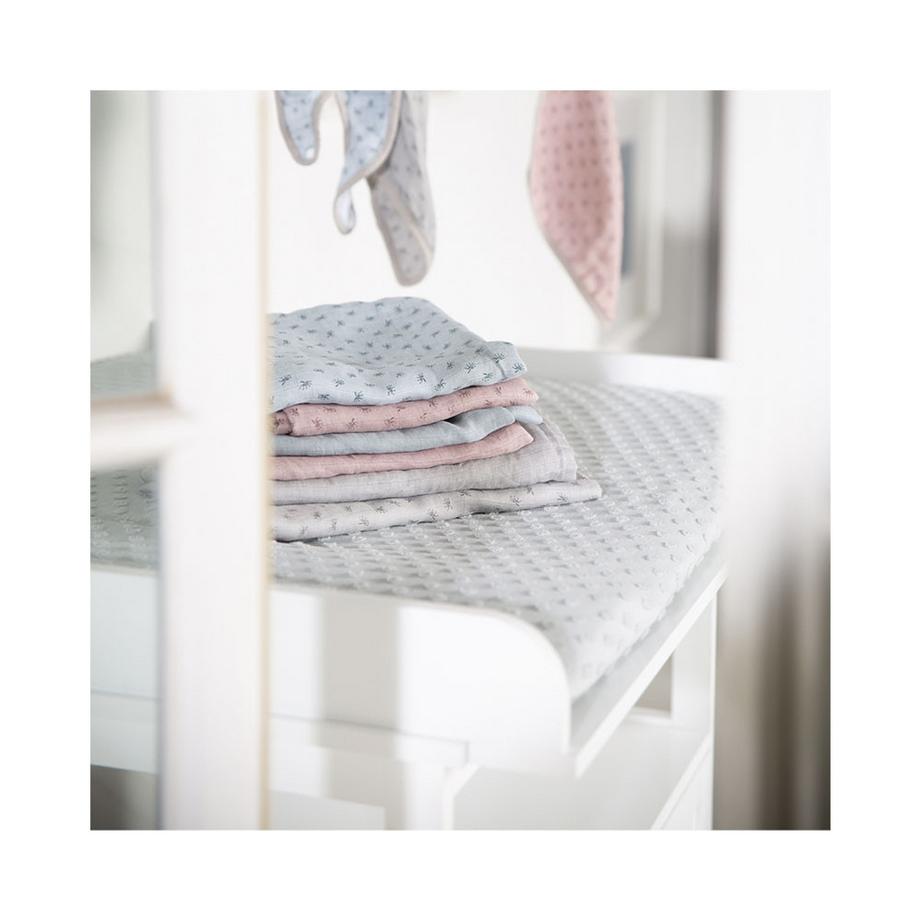 roba  Housse de protection pour matelas à langer 75 x 85 cm frosty green 