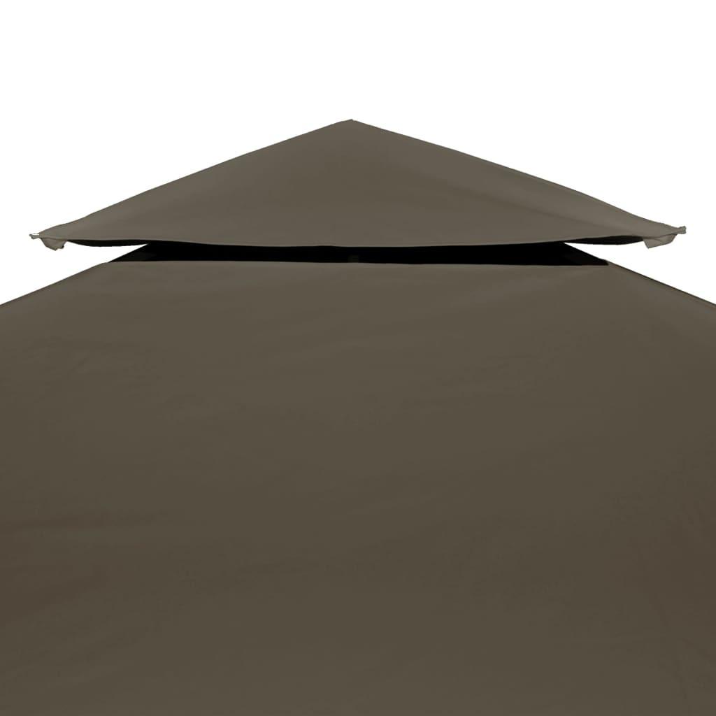 VidaXL Couverture supérieure de gazebo tissu  