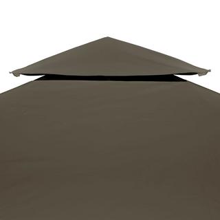 VidaXL Couverture supérieure de gazebo tissu  