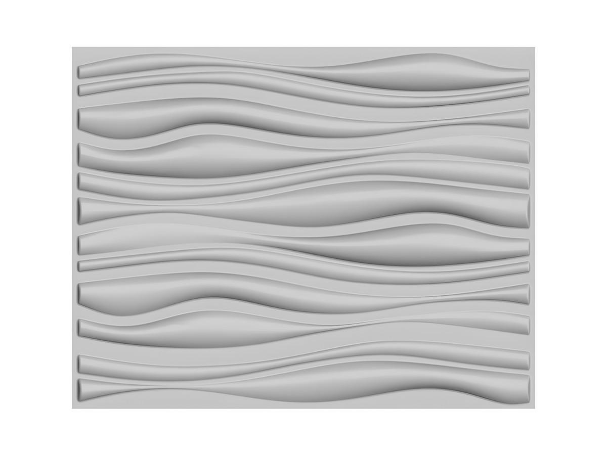 Vente-unique Panneau mural 3D à  peindre pack de 3m² lot de 6 pièces ONDIA  