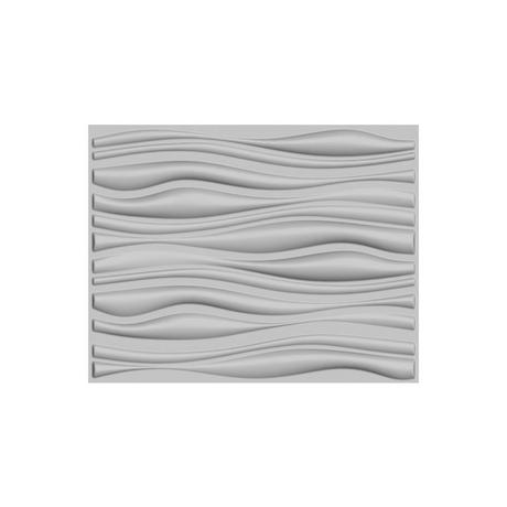 Vente-unique Panneau mural 3D à  peindre pack de 3m² lot de 6 pièces ONDIA  