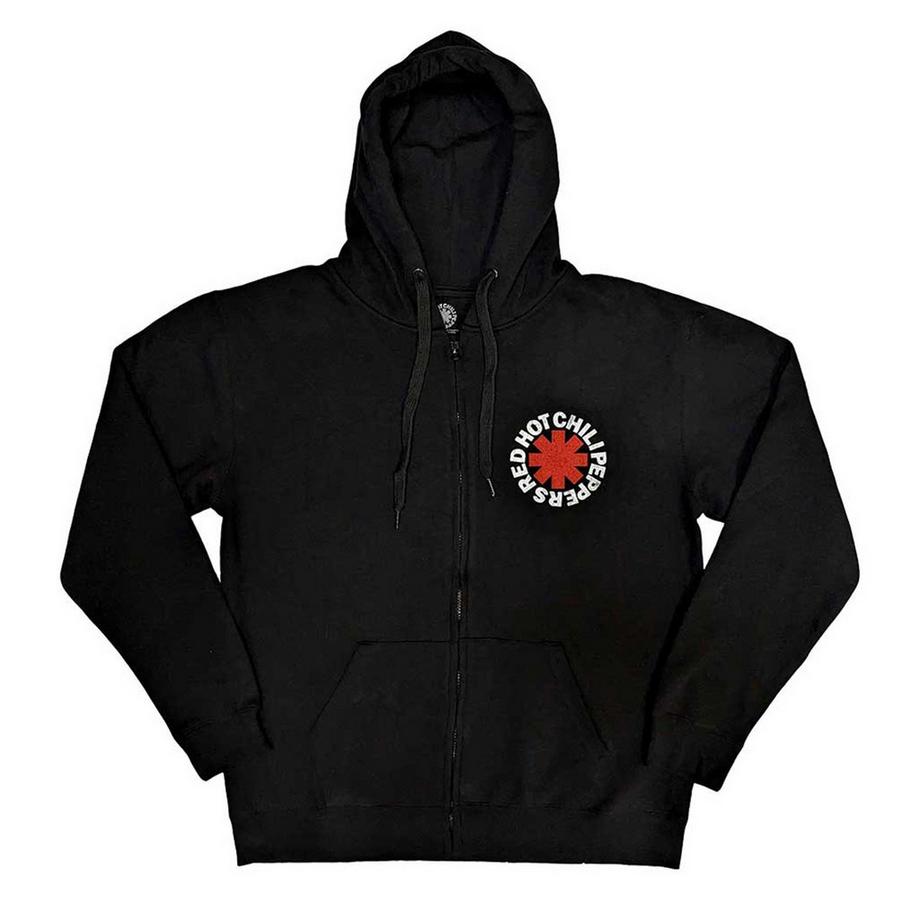 Felpa Con Cappuccio E Zip Intera Asterisco
