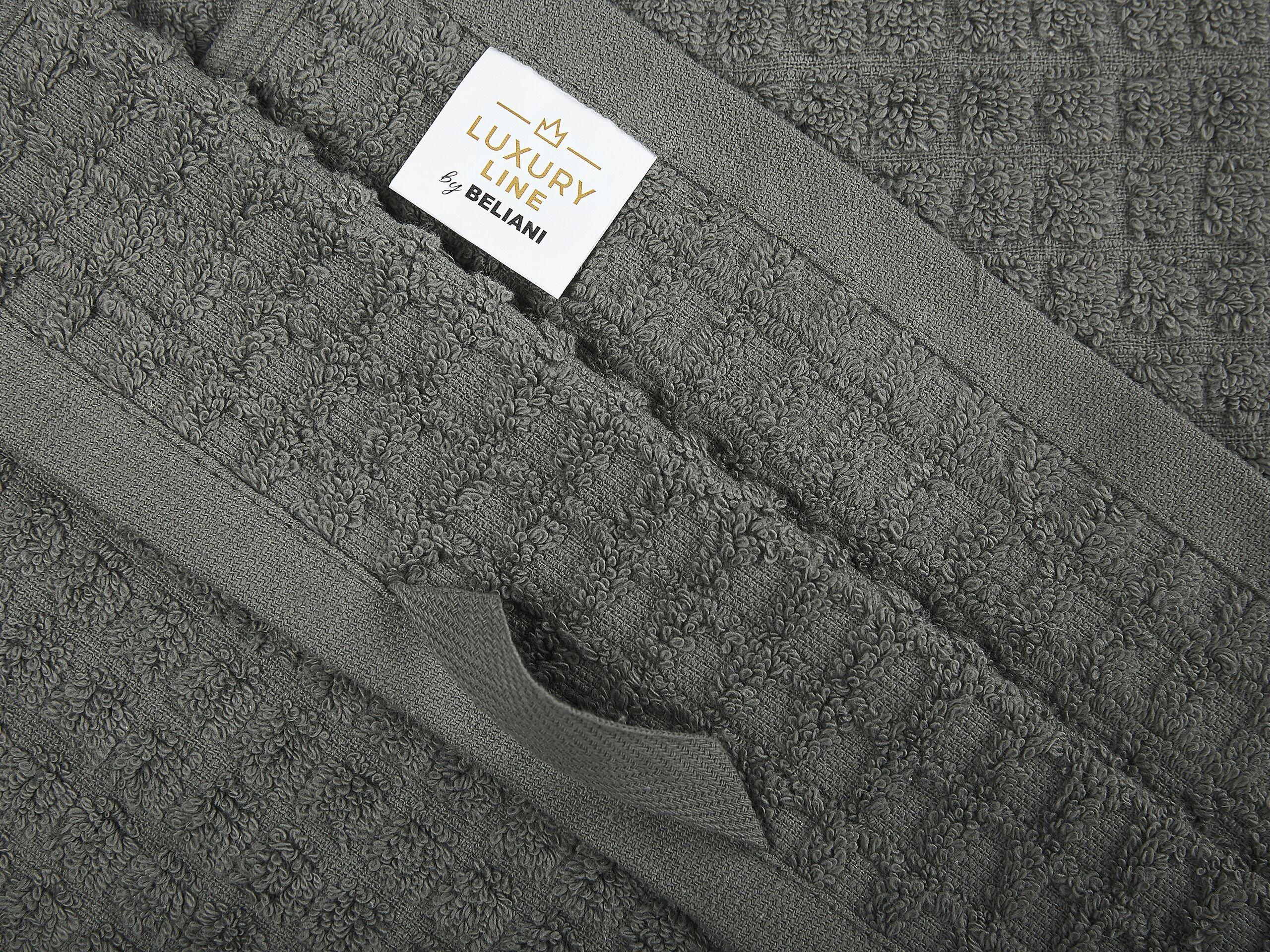 Beliani Handtücher im 4er Set aus Baumwolle ATAI  