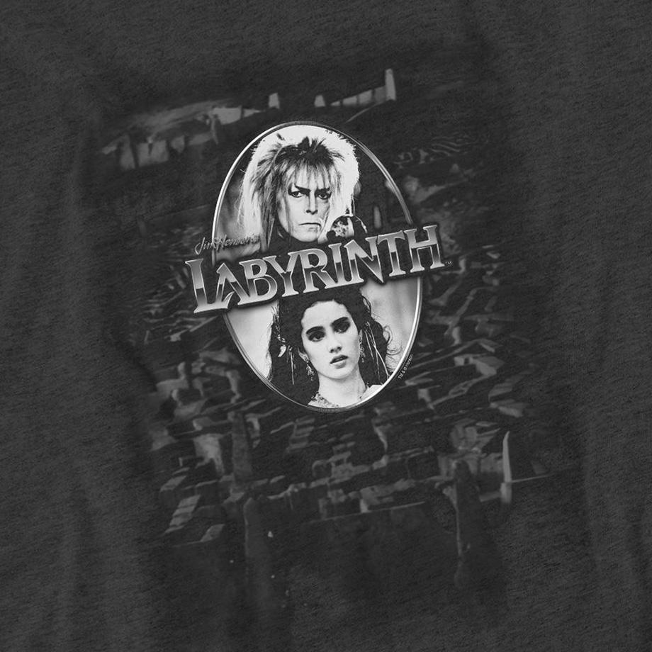Bruce Lee T-Shirt à Imprimé Graphique Labyrinth  